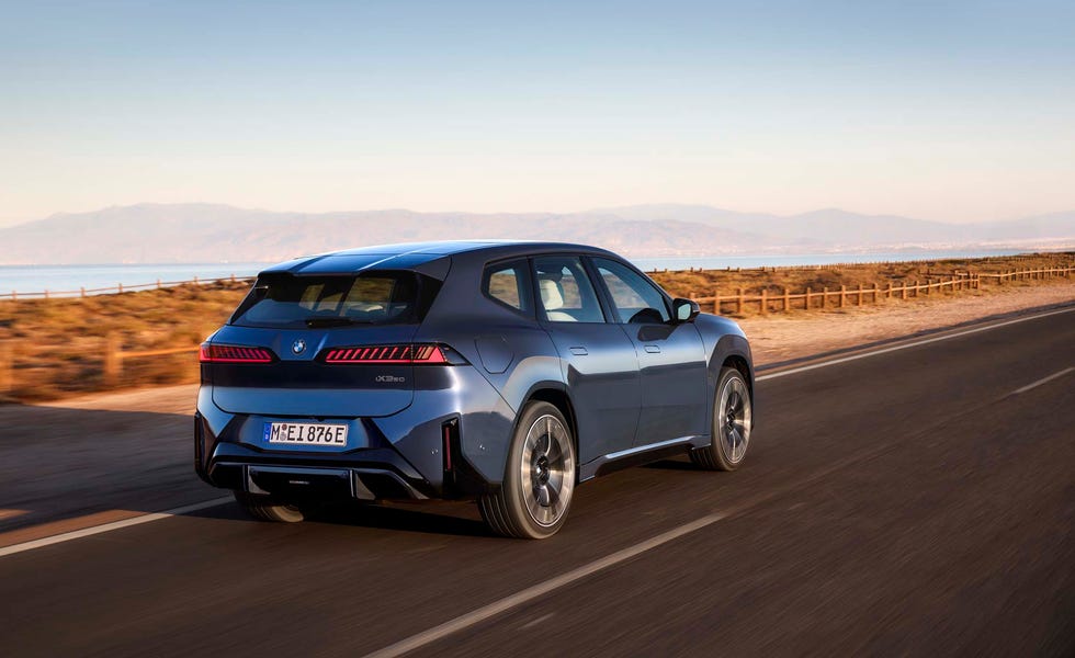 2026 BMW iX3 EV SUV Debuts with a 43-Inch Windshield Display
