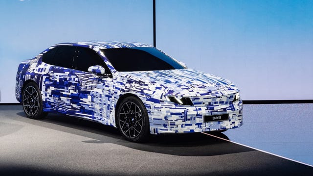 BMW Teases the i3 Electric Sedan Ahead of Its Debut Next Year