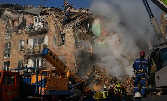 UN Provides Urgent Support After 'Massive' Russian Attack Across Ukraine