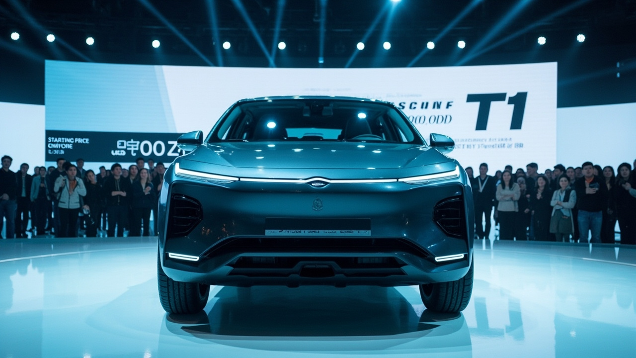 Arcfox T1 launches starting under 9,000 USD, set to compete with Geely Xingyuan and BYD Dolphin