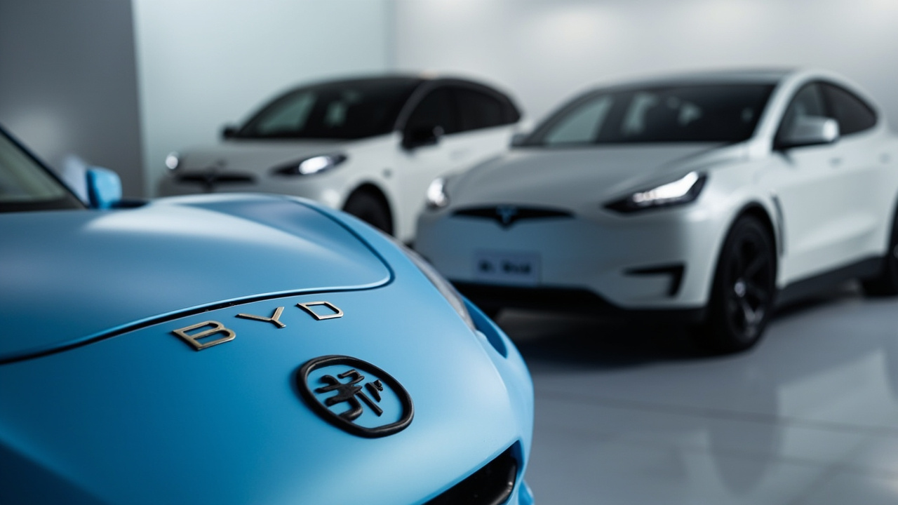 China EV Registrations Surge: BYD Leads with 64,800 Units, Tesla and Xiaomi Follow