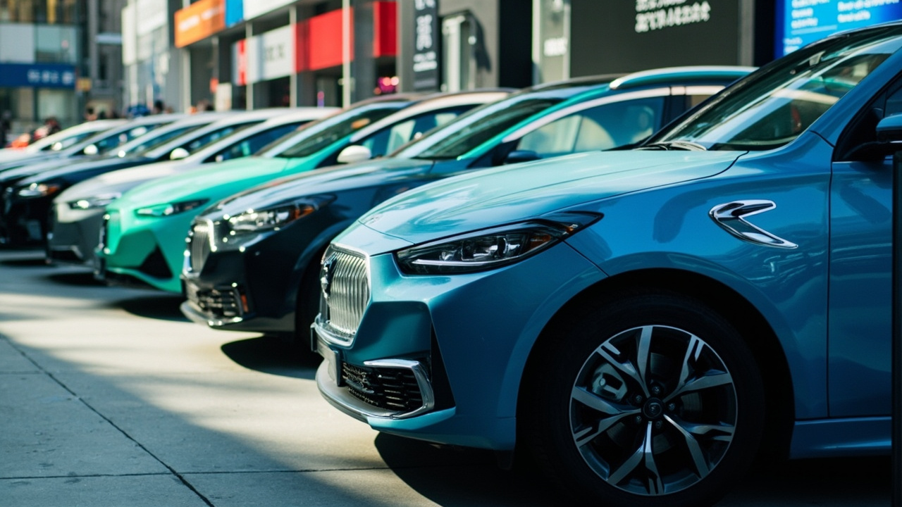 China's Electric Vehicle Market: A Surge in Registrations and Competitive Dynamics