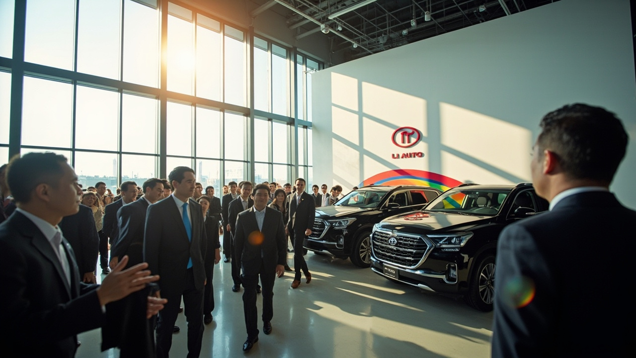 Li Auto Opens First Overseas Retail Center in Uzbekistan, Marking Global Expansion