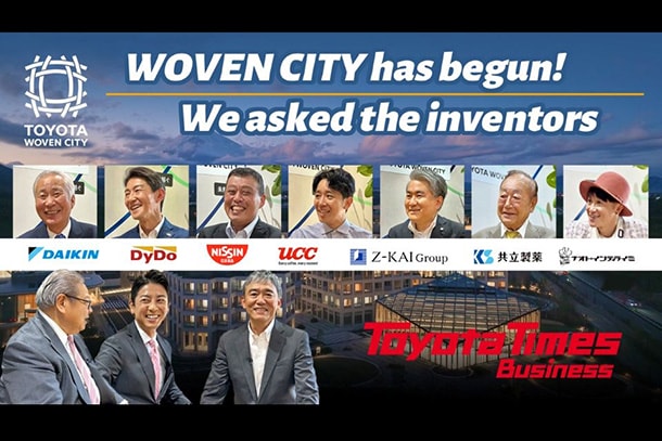Seven Inventors Gather to Shape the Future in Woven City