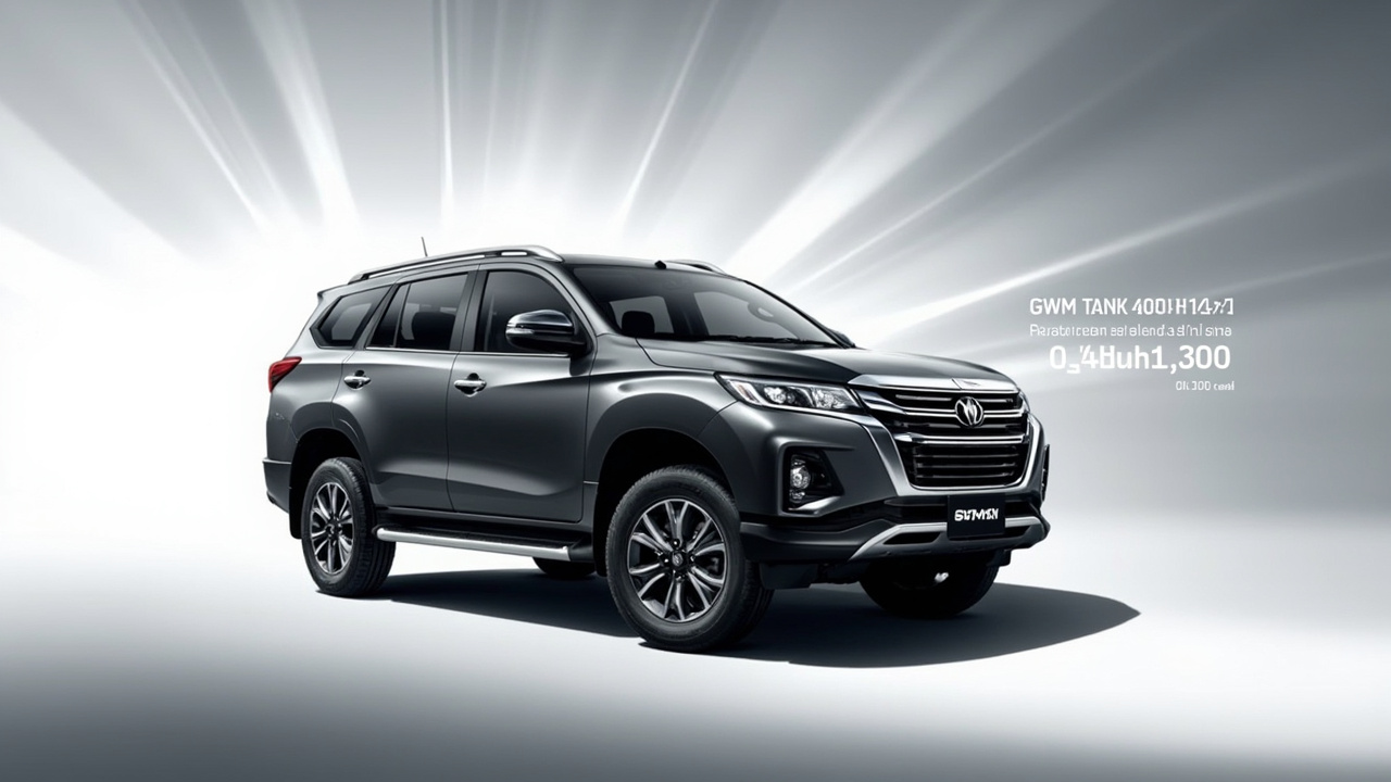 GWM Tank 400 Hi4-Z Presales Start at $43,500, Accelerating 0–100 km/h in 4.3 Seconds