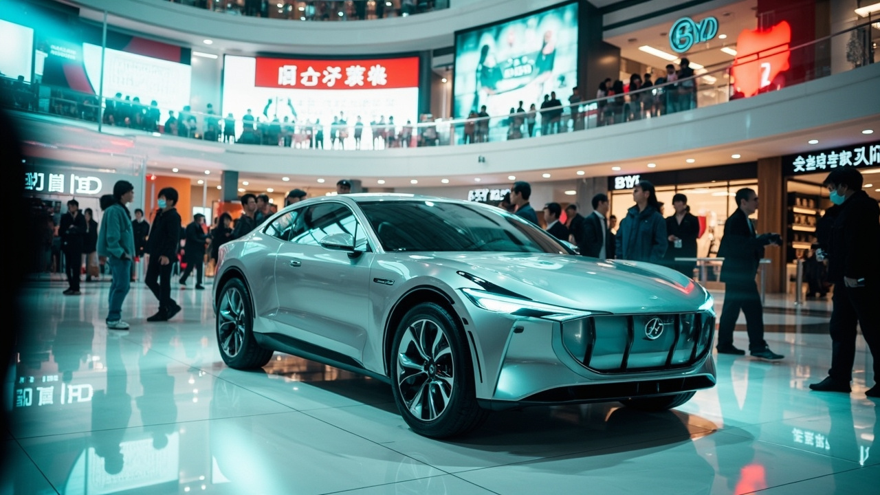 BYD to Start Car Sales in Japanese Shopping Malls to Boost Sales
