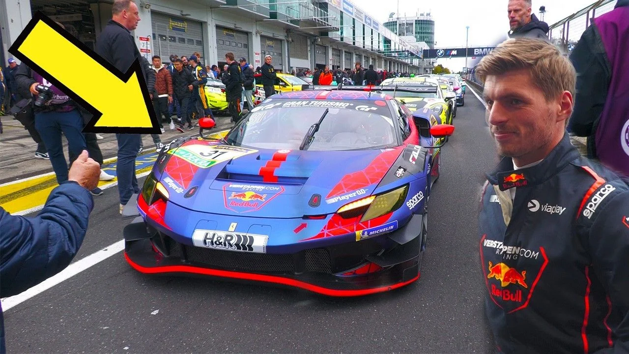 Max Verstappen Qualifies P3 in a Ferrari GT3 on Nurburgring NLS Debut