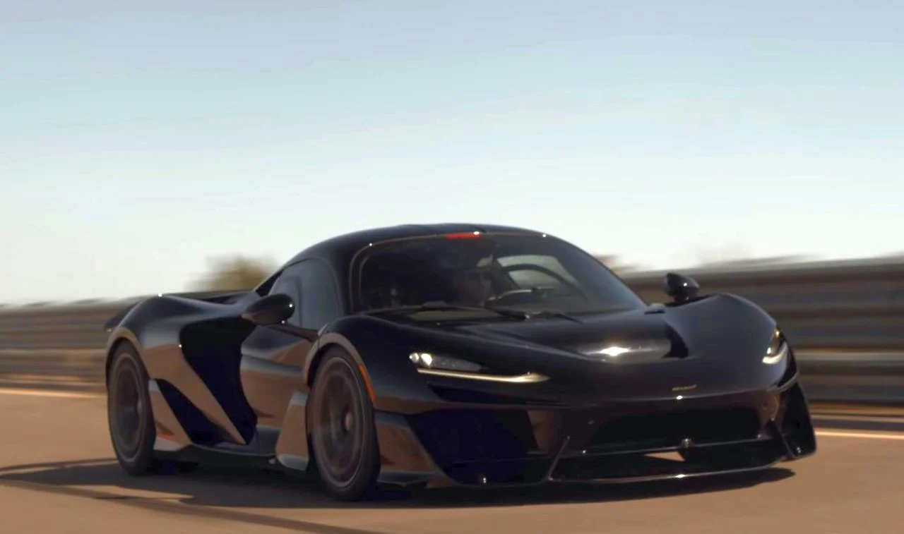 McLaren W1 Triumphs Over Arizona's Harsh Climatic Tests